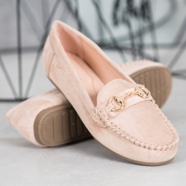 Cm Paris Mokasyny Z Ozdobą brązowe 2