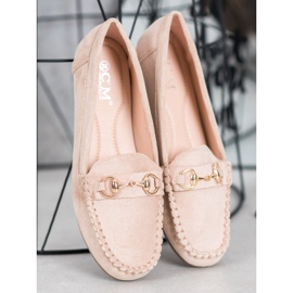 Cm Paris Mokasyny Z Ozdobą brązowe 1