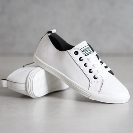 Ideal Shoes Buty Sportowe Fashion białe 2