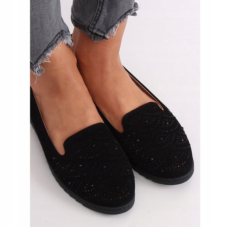 Lordsy ażurowe czarne ZA05P Black 2