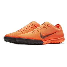 Buty piłkarskie Nike Mercurial Vapor 12 Pro Tf M AH7388-810 pomarańczowe pomarańczowe 3