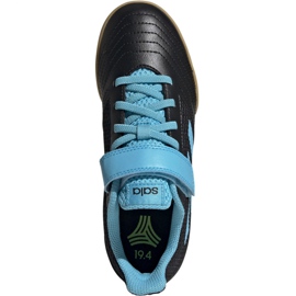 Buty piłkarskie adidas Predator 19.4 H&L In Sala Jr G25831 czarne szare 1