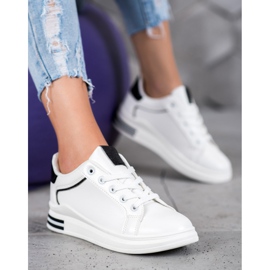 Diamantique Białe Buty Sportowe 1