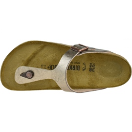 Klapki Birkenstock Gizeh Bf 1016144 szare 2