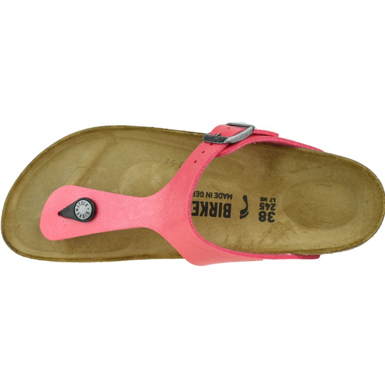 Klapki Birkenstock Gizeh Bf 1016415 różowe 2