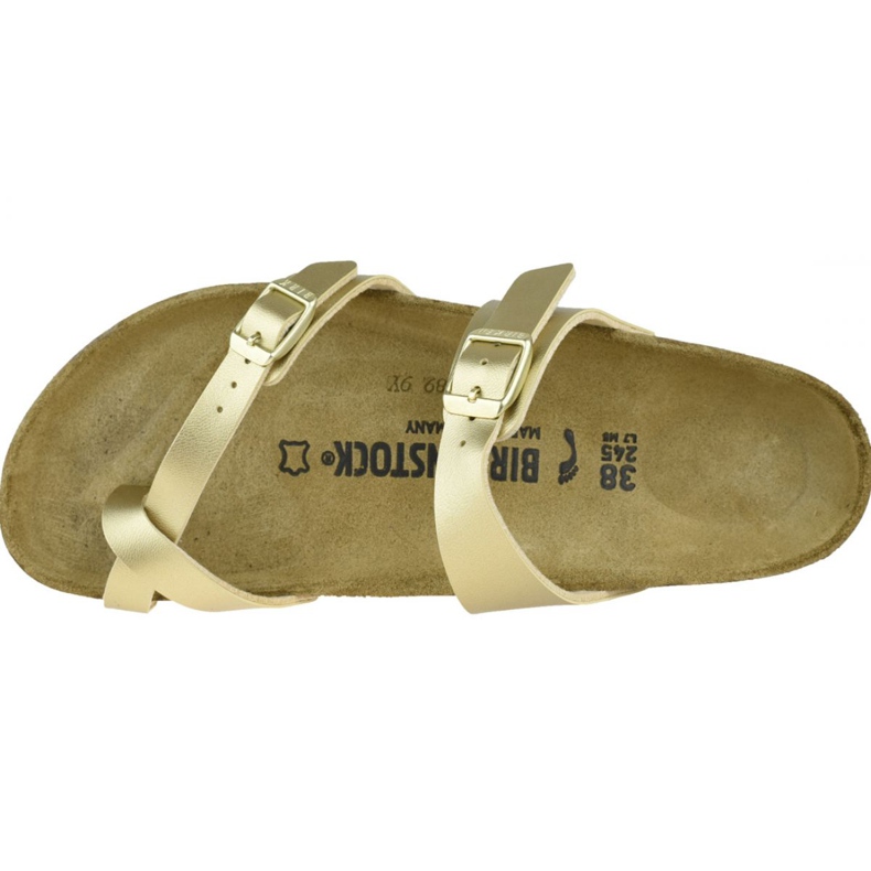 Klapki Birkenstock Mayari Bf 1016417 żółte 2