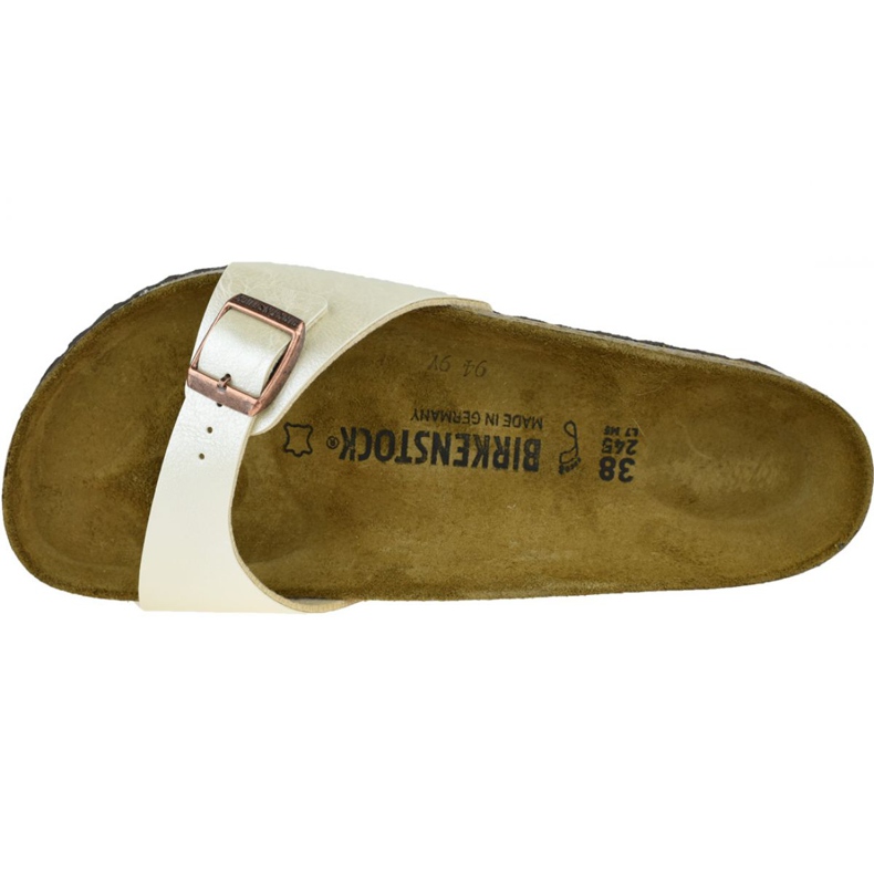 Klapki Birkenstock Madrid Bf 940151 białe 2
