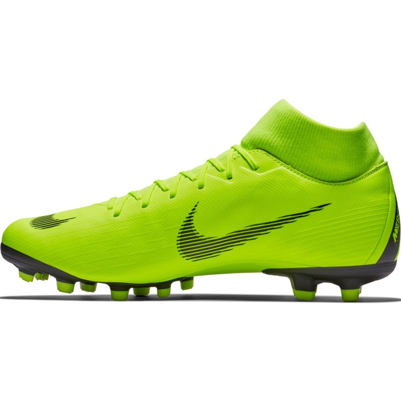 Buty piłkarskie Nike Mercurial Superfly 6 Academy FG/MG M AH7362 701 granatowe zielone 1