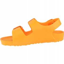 Sandały Birkenstock Milano Eva Kids 1015701 pomarańczowe 1