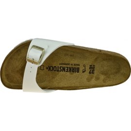 Klapki Birkenstock Madrid Bf W 1005309 białe 2