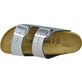 Klapki Birkenstock Arizona Bs W 1014285 szare 2