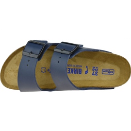 Klapki Birkenstock Arizona Bf Sfb W 51063 granatowe 2
