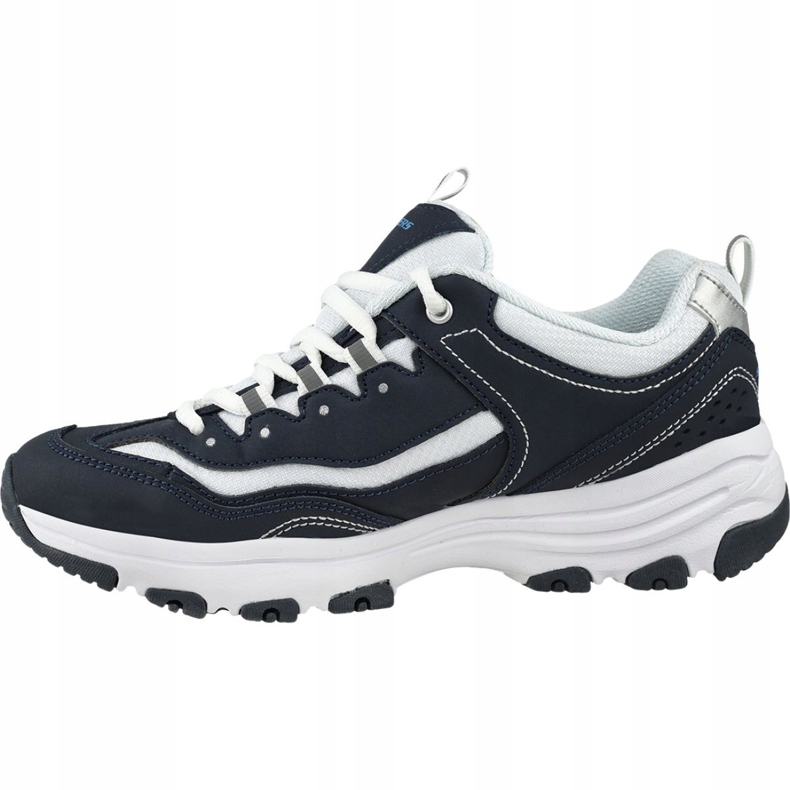 Buty Skechers I-Conik W 88888250-NVBL białe granatowe 1