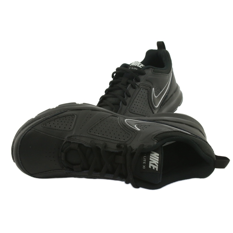 Buty treningowe Nike T-Lite Xi M 616544-007 Q3 czarne szare 4