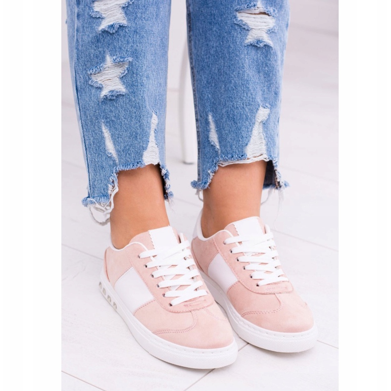 BUGO Różowe Trampki Tenisówki Bati 1