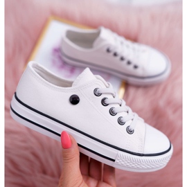 EVE Trampki Dziecięce Buty Białe Justika 1