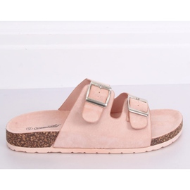 Klapki scholki różowe BL3100-SF Pink 1