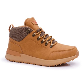 Męskie Buty Trekkingowe Cross Jeans Camel EE1R4114C brązowe 1