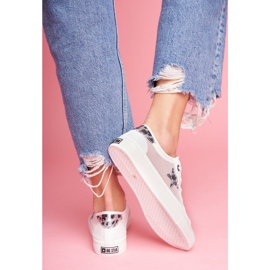 Damskie Trampki Big Star Białe FF274487 2