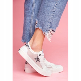 Damskie Trampki Big Star Białe FF274487 1