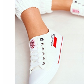 Damskie Trampki Big Star Białe FF274079 2