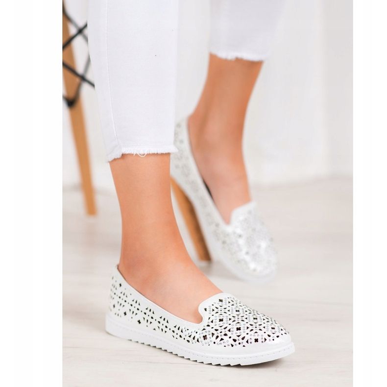 Weide Lordsy Z Kryształkami białe 1