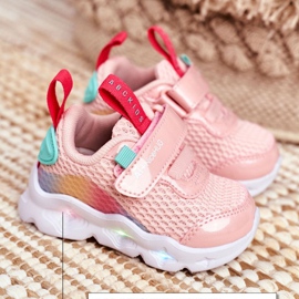 ABCKIDS POLAND Sp. z o.o. Sportowe Buty Dziecięce Świecące Różowe Abckids B011105220 6