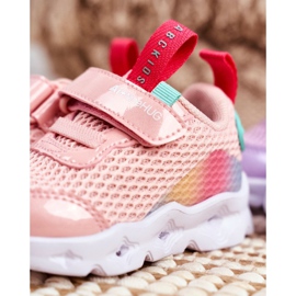 ABCKIDS POLAND Sp. z o.o. Sportowe Buty Dziecięce Świecące Różowe Abckids B011105220 1