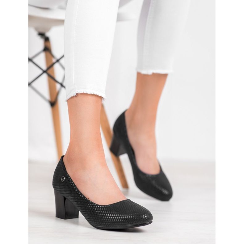 Weide Klasyczne Czółenka czarne 2