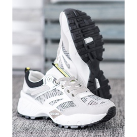 Buty Sportowe MCKEYLOR białe szare 1