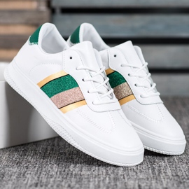 Small Swan Modne Buty Sportowe białe 1