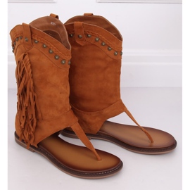 Japonki kowbojki camel NS131P Camel brązowe 2