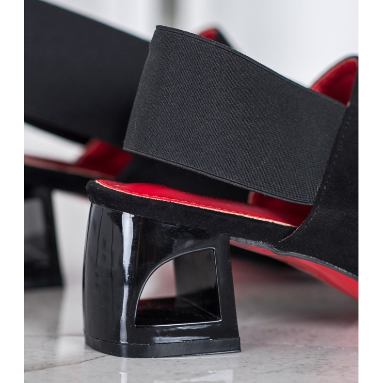 Goodin Wsuwane Buty Na Słupku czarne 2