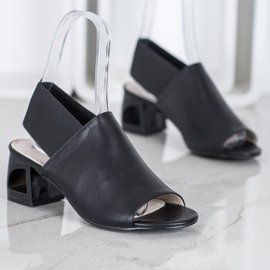 Goodin Wsuwane Buty Na Słupku czarne 1