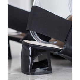 Goodin Wsuwane Buty Na Słupku czarne 2