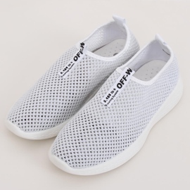 Buty sportowe białe NB262P-2 White 1
