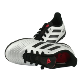 Buty piłkarskie adidas Predator 19.4 Tf Jr G25825 srebrny 5
