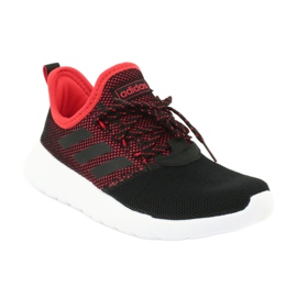 Buty adidas Lite Racer Rbn Jr F36783 czarne czerwone 1