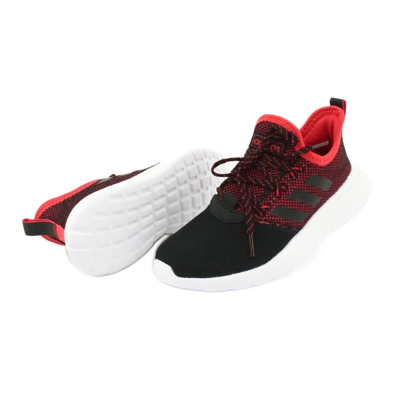 Buty adidas Lite Racer Rbn Jr F36783 czarne czerwone 4
