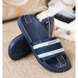 Sportowe Klapki MCKEYLOR niebieskie 1