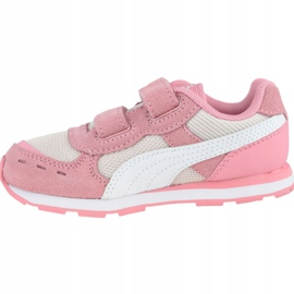 Buty Puma Vista V Infants 369541 10 różowe 1