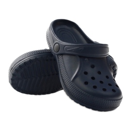 Klapki granatowe Befado 159Y003 4