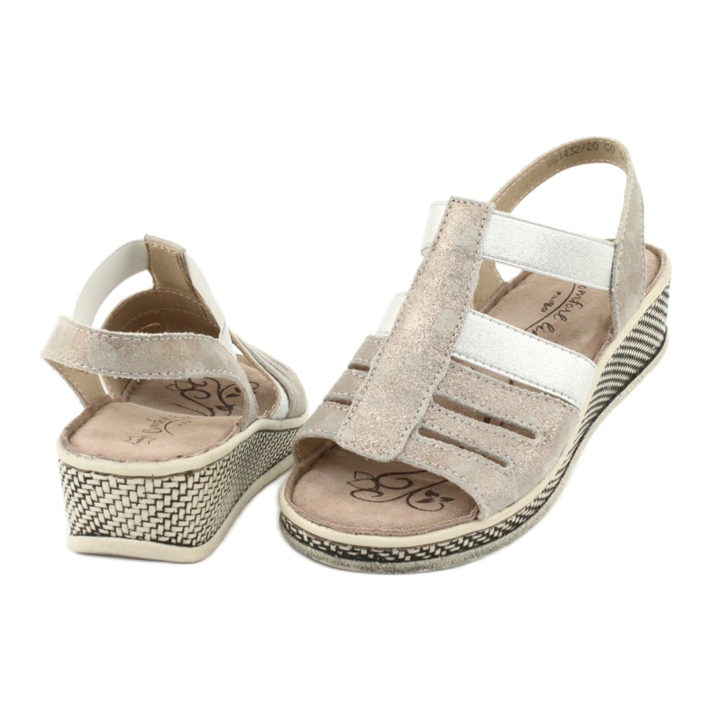 Comfort line Filippo DS1432/20 GO złote szare 3