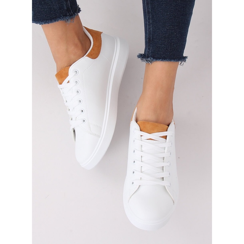 Trampki damskie białe LA85P Camel 2