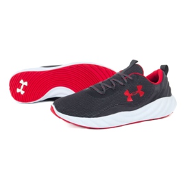 Buty biegowe Under Armour Charged Will Nm M 3023077-101 czarne czerwone szare 6