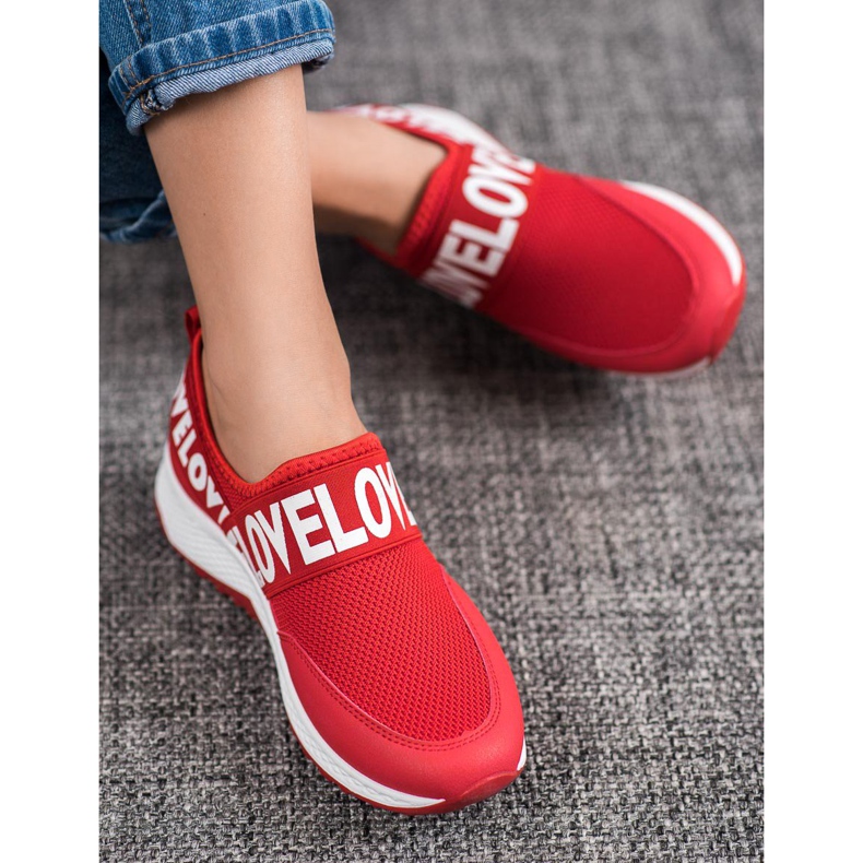 Weide Czerwone Slipony Love 1