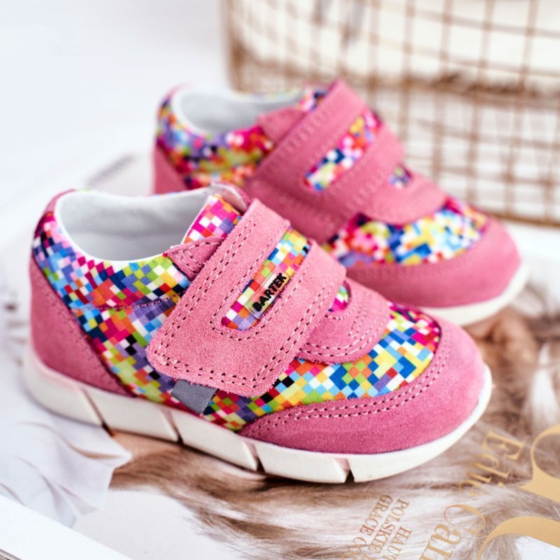 Bartek S.A. Dziecięce Półbuty Dla Dziewcząt Różowe Bartek T-71949/S19 1