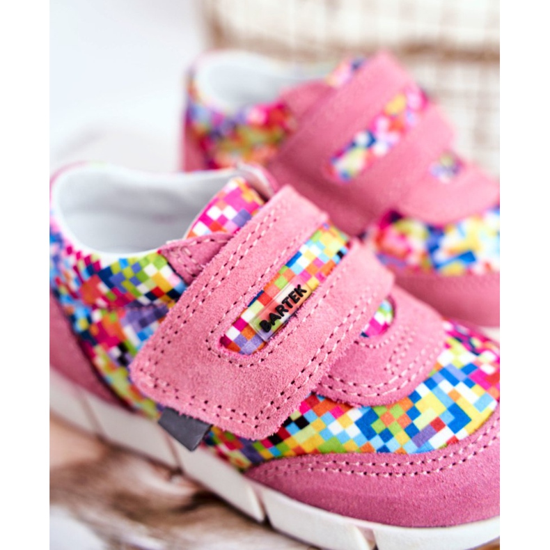 Bartek S.A. Dziecięce Półbuty Dla Dziewcząt Różowe Bartek T-71949/S19 2
