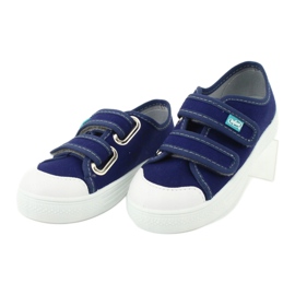 Befado obuwie dziecięce 440X010 niebieskie 4