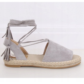 Espadryle damskie szare BB25 Grey 1